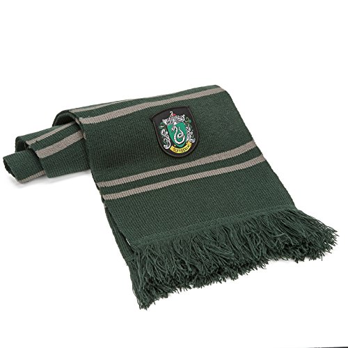 Cinereplicas Harry Potter Bufanda 190 cm - Ultra Soft - Bolsa con cremallera (Slytherin)