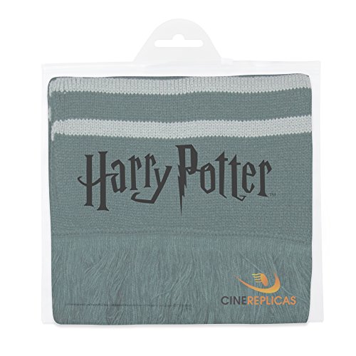 Cinereplicas Harry Potter Bufanda 190 cm - Ultra Soft - Bolsa con cremallera (Slytherin)