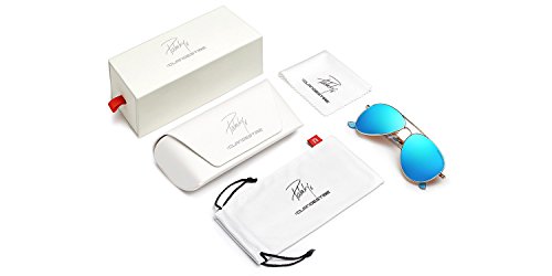 CLANDESTINE A10 Light Blue by Elsa Pataky - Gafas de Sol Nylon HD Hombre & Mujer