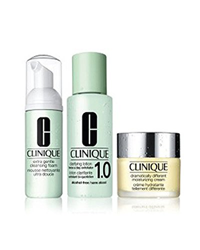 Clinique 3 Step Intro Kit para el Cuidado de la Piel Tipo 1-3 Piezas