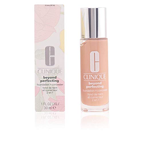 Clinique Beyond Perfecting - Base de maquillaje y corrector, color alabaster