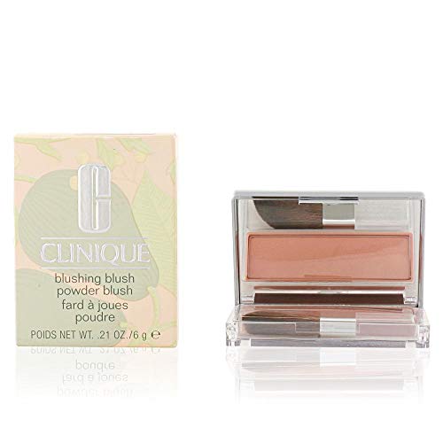 Clinique Blushing Blush Powder Blush #20 rubor Polvo - Rubores (Bashful Blush, 1 Colores, Polvo, Mujeres, 1 pieza(s), Cepillar)