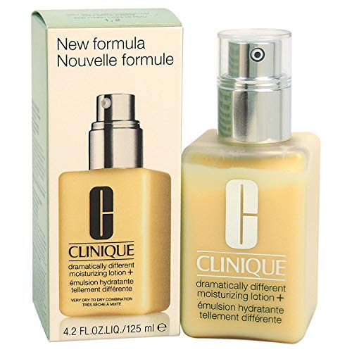 Clinique Dramatically Different Moisturizing Lotion+ - Lociones faciales (125 ml, WaterAquaEau, Mineral OilParaffinum LiquidumHuile Minérale, Glycerin, Petrolatum, Stearic.)