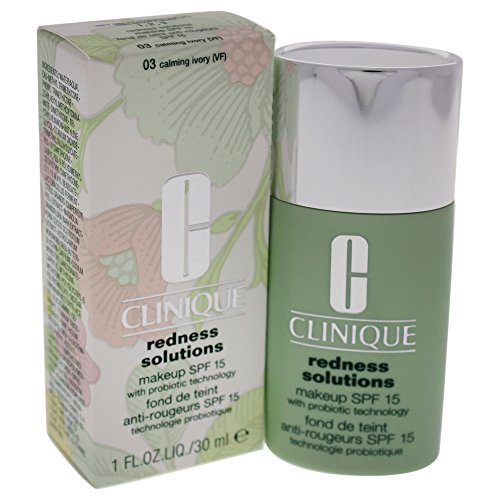 Clinique Redness Solutions Makeup SPF 15#03 base de maquillaje Botella Crema 30 ml - Base de maquillaje (Botella, Crema, Ivory, Piel mixta, Piel seca, Piel grasosa, Mujeres, E)