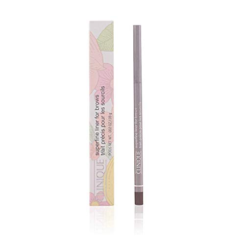 Clinique Superfine Liner For Brows - Lápices de cejas (Marrón, Deep Brown, 1 pieza(s), Diisostearyl Malate, Triethylhexanoin, C20-40 Acid, C20-40 Alcohols, Polyethylene, Synthetic, 0,08 g)