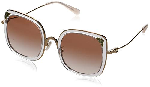 Coach Gafas de Sol HC 7101B ROSE GOLD CRYSTAL/PINK SHADED 53/23/140 mujer