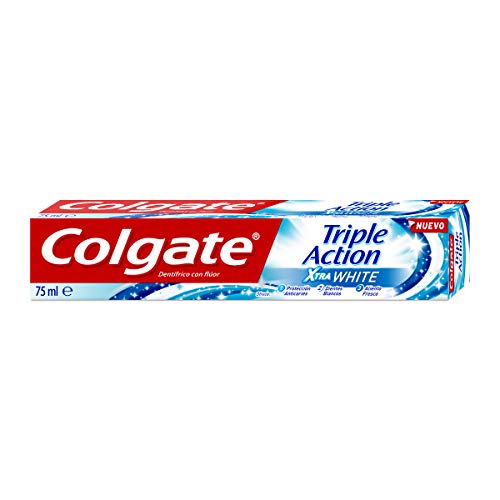 Colgate Triple A.EXT.BLANQ.75, Negro, Estándar