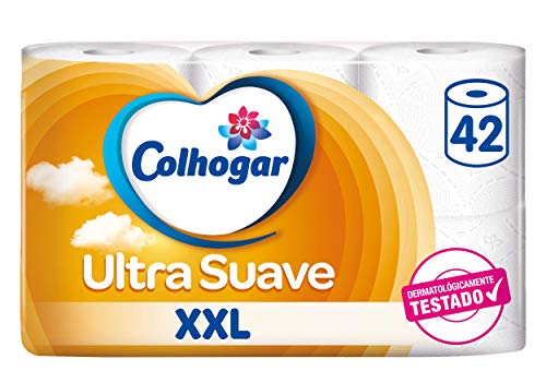 Colhogar Papel Higiénico doble Ultra Suave XXL - 42 rollos