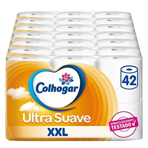 Colhogar Papel Higiénico doble Ultra Suave XXL - 42 rollos