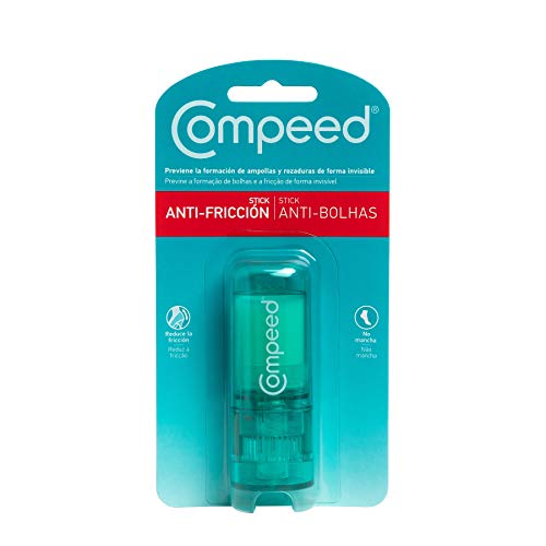 COMPEED® Stick Anti-fricción, 8 ml - Pack de 2 (Total 16ml), Cuidado de Pies, Prevención efectiva de las rozaduras y formación de ampollas