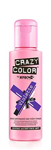 Crazy Color Violette Nº 43 Crema Colorante del Cabello Semi-permanente