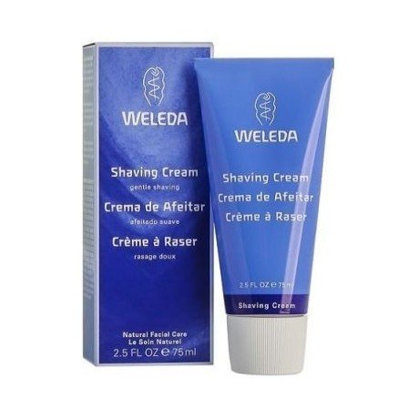 Crema de Afeitar, pieles sensibles - Weleda (75 ml) - Se envía con: muestra gratis y una tarjeta superbonita que puedes usar como marca-páginas!