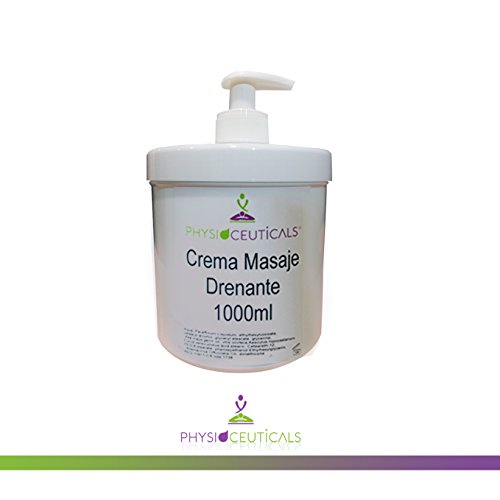 CREMA DE MASAJE DRENANTE 1000ML(VID ROJA,RUSCUS,CASTAÑO DE INDIAS) Valvula dosificadora GRATIS