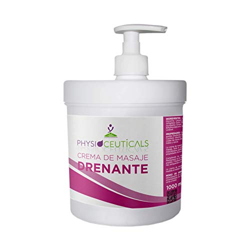 CREMA DE MASAJE DRENANTE 1000ML(VID ROJA,RUSCUS,CASTAÑO DE INDIAS) Valvula dosificadora GRATIS