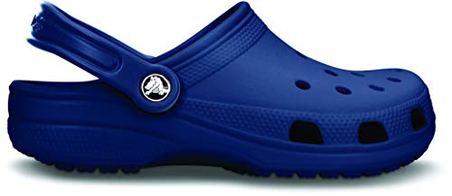 Crocs Classic U, Zuecos con Correa Trasera Unisex Adulto, Azul Marine 410, 45/46 EU