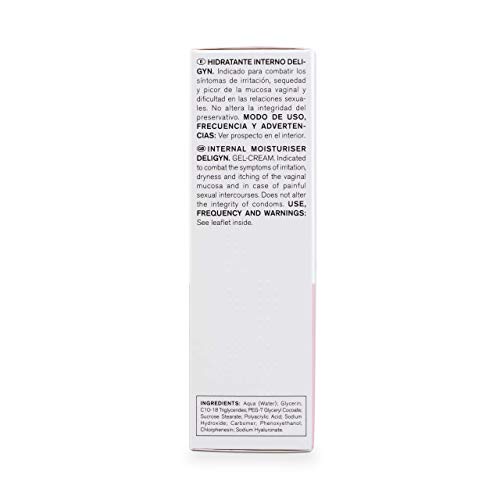 Cumlaude Lab Deligyn - Gel Crema Hidratante Vaginal Interno con Cánula Aplicadora - 30 ml