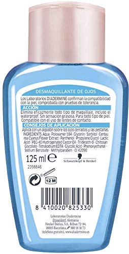 Diadermine Desmaquillador de ojos - 2 uds de 125ml