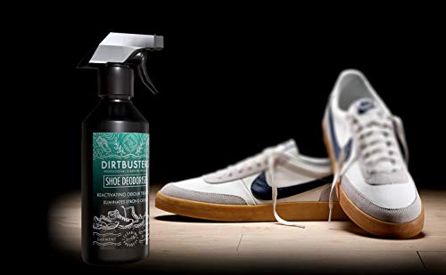 Dirtbusters - Desodorizante natural para zapatos de entrenamiento, neutralizador de olores, desodorizante, aroma de higo y cassis (500 ml)