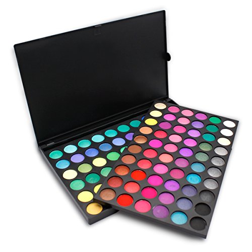 DISINO Paleta de Sombra de Ojos Colección Vivo Brillante Kit de Maquillaje Caja Profesional para Maquillaje Accesorio cosmético de Belleza (Paleta de Sombra de Ojos de 120 Colores) – Dibujo 1