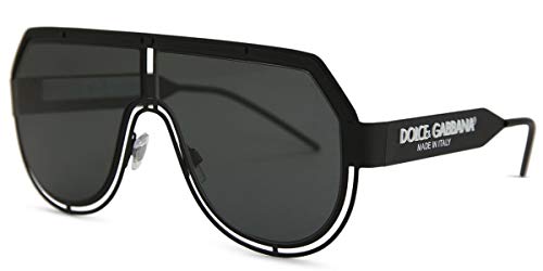 Dolce & Gabbana 0DG2231 Gafas de Sol, Matte Black, 59 para Hombre