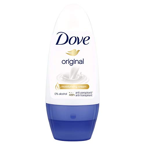 Dove Neceser Brillos Mujer - Gel Hidratación Profunda 500 ml + Loción Esencial 400 ml + Tarro Crema 75 ml + Roll On Original 50 ml + Pastilla de jabón 100 gr