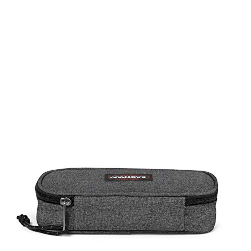 Eastpak Oval Single Estuche, 22 cm, Gris (Black Denim)