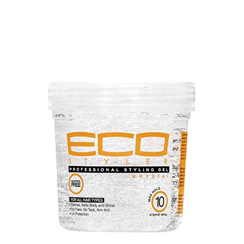 ECOCO Krystal Styling Gel, 16 Ounce/ 473 ml