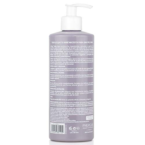 Elifexir Baby Care | Gel Champú Dermatológico Hipoalergénico para Bebés | 500 ml