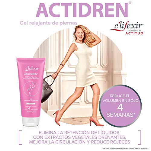 Elifexir Refrescante Actidren Drena, Relaja y Estiliza Piernas y Tobillos 200ml