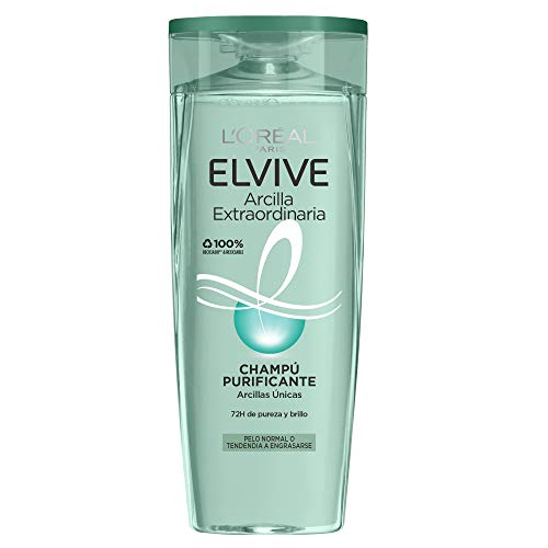 ELVIVE champú arcilla extraordinaria cabello normal bote 700 ml