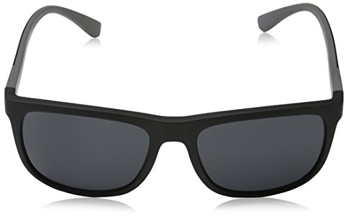 Emporio Armani 0EA4079 Gafas de sol, Matte Black, 57 para Hombre