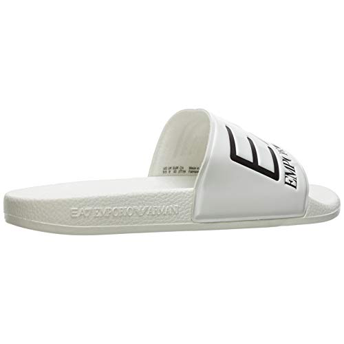 Emporio Armani EA7 Hombre Chancla White 43 EU