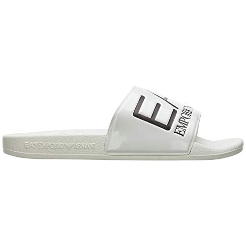 Emporio Armani EA7 Hombre Chancla White 43 EU