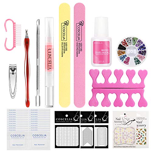 Esmaltes de Uñas 12pcs Kit de Esmaltes Semipermanentes para Uñas Soak off 8ml Lamparas 24W UV/LED para Uñas de Gel Base Coat Top Coat Accesorio de Mancura Pedicura Kit