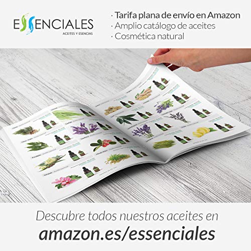 Essenciales - Gel Hidroalcólico Desinfectante manos con Aceites Esenciales 100% puros (Aceite Esencial Lavanda, 500 ml)