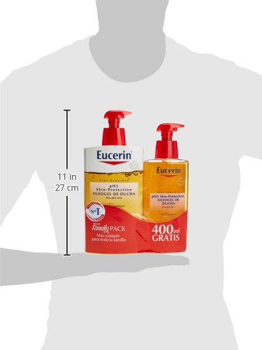 Eucerin Family Pack Ph5 Oleogel de Ducha 1000 ml y oleogel 400 ml