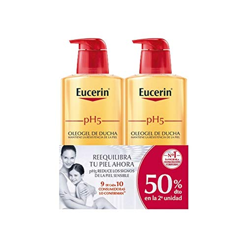 Eucerin Family Pack Ph5 Oleogel de Ducha 1000 ml y oleogel 400 ml