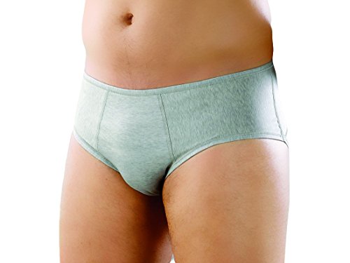 Faja Hernia Slip Caballero Modelo Discreto Art.560 - Color Gris Talla 5 > 91-95 cm