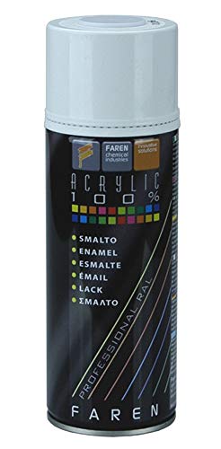 Faren 5VC400 BOTE SPRAY 400ML DE PINTURA ACRILICA AL 100% RAL 9005 NEGRO MATE