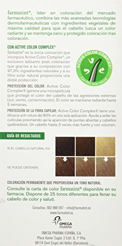 Farmatint Gel 7C Rubio Ceniza | Color natural y duradero | Componentes vegetales y aceites naturales | Sin amoníaco | Sin parabenos | Dermatológicamente testado