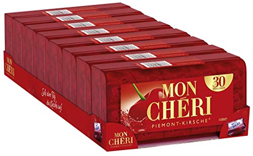 Ferrero Mon Chéri Likör Pralinen 315g (Choco Brandy W / cerezas 11.2 oz)