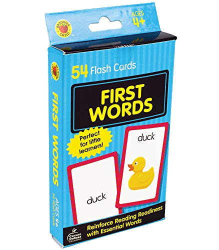 First Words Flash Cards (Brighter Child Flash Cards)