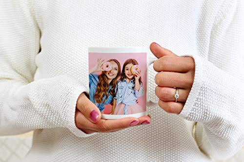 Fotoprix Taza Personalizada con Foto y Texto | Regalo Original (Imagen Personalizada)