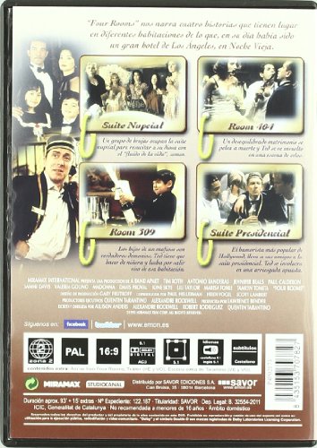 Four Rooms [DVD]