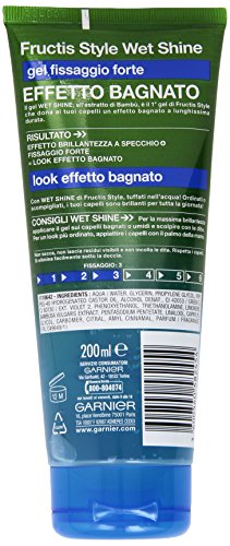 FRUCTIS Gel tubo wet shine 3 forte 200 ml. - Gel para el Cabello