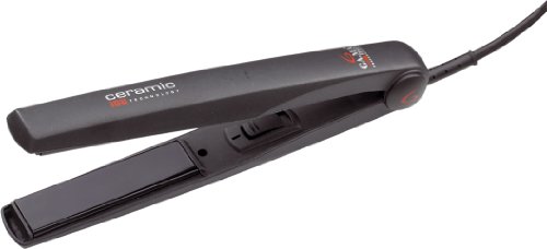 Ga.ma Hair CP1 Plancha alisadora de cerámica con tecnología iónica, color negro