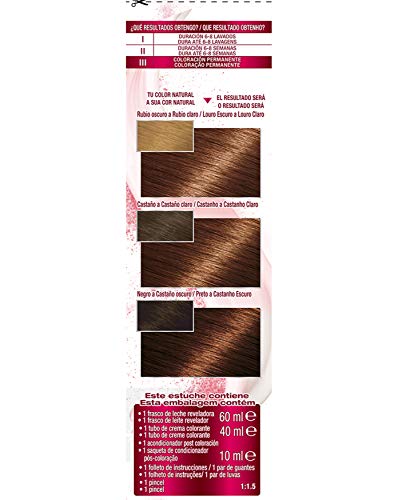 Garnier Color Sensation - Tinte Permanente Rubio Caramelo 6.35, disponible en más de 20 tonos