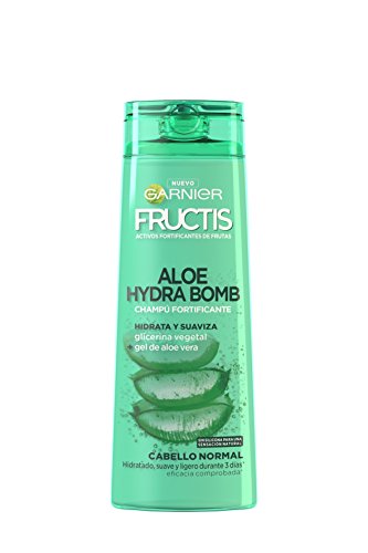 Garnier Fructis Aloe Hydra Bomb Champú - 3 Recipientes de 360 ml - Total: 1080 ml