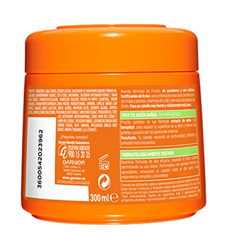 Garnier Fructis Mascarilla Adios Daños - 300 ml