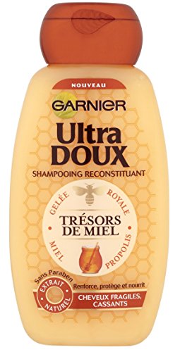 Garnier - Ultra Soft Tesoros de miel - Champú quebradiza - juego de 4